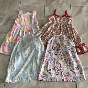 GIRLS - Summer Dresses/ Bundle of Four Pieces | 4-5